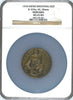 Switzerland 1934 Bronze Shooting Medal Fribourg Archer Swiss R-434a NGC MS65