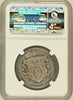 Swiss 1900 Silver Medal Shooting Fest Graubunden Chur R-840b M-453 NGC MS65 Rare
