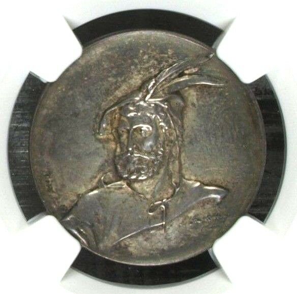 Swiss 1912 Silver Medal Shooting Fest St Gallen Rorschach R-1187a NGC ...