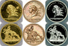 France 1781 Libertas Americana Medals Set NGC PF70 PF69 MS64 Gold Silver Bronze