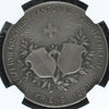Rare Swiss 1899 Silver Shooting Medal Luzern Kriens R-878a M-475 NGC MS62