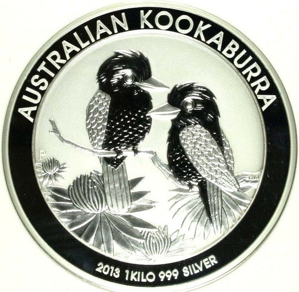 Australia 2013 P Silver 30 Dollars 1 kilo kg KooKaburra Bird NGC MS69 Perth Mint