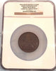 Switzerland 1824 Bronze Medal Geneva Swiss Confederation Graded by NGC as MS65