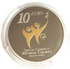 Ireland 2003 Silver Proof 10 Euro Special Olympics World Summer Games Low Mint.