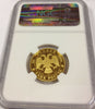 Russia 1995 Rare Gold Coin 50 Roubles 1/4 oz Wildlife Lynx NGC PF69