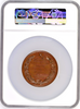 Very Rare Russia 1854 Bronze Medal Grand Duchess Maria Pavlovna NGC MS63