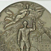 Swiss 1894 Silver Shooting Medal Vaud Lausanne Mint-1000 R-1591b NGC MS65 Rare