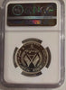 UAQ Umm Al Qaiwain UAE 1389 1970 Silver 5 Riyals Gazelles NGC PF66 Low Mintage