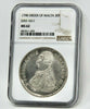 Order of Malta 1798 Silver 30 Tari Ferdinand von Hompesch NGC MS62