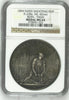 Swiss 1894 Set 2 Medals Shooting Fest Bern Thun R-228 NGC MS64 Low Mintage