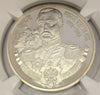 Transnistria 2006 Silver 100 Roubles Fedor Bursak NGC PF69 Low Mintage