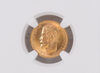 Russian Empire 1900 Gold 5 Rubles NGC MS67 Emperor Nikolai II Imperial
