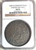 Germany 1640 Silver Thaler Rix Dollar Saxony John George I DAV-7612 NGC AU55