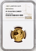 1987 United Kingdom 4 Gold Coins Set Britannia £100 £50 £25 £10 NGC PF70