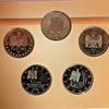 2002 Germany 10 Euro 5 Silver Proof Coins Set Special Edition Deutschland