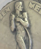 Rare Swiss 1955 Silver Shooting Medal Zurich Bow Archer R-1865a NGC MS64