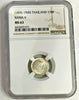 1876-1900 Thailand Silver Coin 1/8 Baht 1 Fuang King Rama V NGC MS63