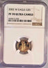 2002 W Gold Set $50 25 10 5 American Eagle 4 Coins United States NGC PF70