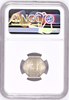 Egypt 1363//1944 Silver 2 Piastres King Farouk NGC MS63 Low Mintage