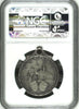 RARE Swiss 1926 Silver Medal Shooting Fest Solothurn Zuchwil R-1139a NGC MS 63