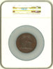 Switzerland 1824 Bronze Medal Geneva Swiss Confederation Graded by NGC as MS65