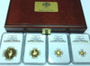 Russia 1994 Proof Set 4 Gold Coins Ballet Box COA NGC PF68-69 Rare
