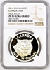 2014 Canada Gold Silver Proof Set 2 coins $200 $25 Lynx high relief NGC PF70