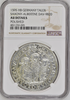 Germany 1595 Silver Thaler Saxony Albertine 3 Brothers NGC