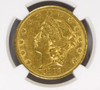 1869 Gold Coin $20 NGC AU55 Double Eagle Liberty Head United States