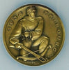 Switzerland 1934 Bronze Shooting Medal Fribourg R-434a NGC MS66 original Box