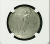 Swiss 1904 Silver Shooting Medal NGC MS62 St Gallen Box R-1175a