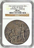Swiss 1903 Silver Shooting Medal Appenzell Herisau Helvetia R-70a NGC MS64