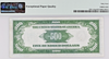 1934 $500 Bill Federal Reserve Note Boston Small Size PMG CU64 Fr2201-Adgs