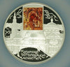 2011 Russia 25 Roubles 5oz Silver Colorized Virgin Mary Monastery Kazan NGC PF70