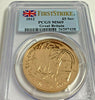 Rare 2012 Great Britain Gold £5 Elizabeth II Diamond Jubilee Sovereign PCGS MS69