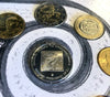 2003 Greece 9 Coins Official Euro Set Special Edition EU Presidency Silver 10€