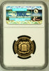 Dominican Republic 1975 Proof Gold 100 Pesos Taino Art NGC PF69 Rare Coin