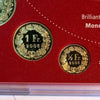 Swiss 2005 Official Set 9 Coins Special Edition Jungfrau perfect condition