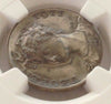 Swiss 1911 Silver Shooting Medal Appenzell Teugen R-74c NGC MS62 Mintage-577