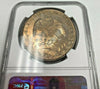 Mexico Republic 1895 Zs FZ Silver 8 Reales REPUBLICA MEXICANA Zacatecas NGC MS63