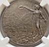 Swiss 1905 Silver Shooting Medal Fribourg R-420a M-233 NGC MS64 Mintage-858