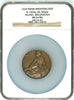 Swiss 1929 Bronze Medal Shooting Fest Ticino Bellinzona R-1465b NGC MS64