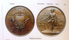 Rare Swiss 1865 Large Bronze Shooting Medal Zurich Switzerland R-1727c NGC MS63
