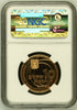 Israel 1985 Gold Coin 10 Sheqalim Scientific Achievement NGC PF65 Low Mintage
