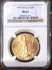 1997 Gold 1oz Coin $50 American Eagle Coin United States NGC MS69