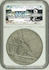 Swiss 1903 Silver Medal Shooting Fest Valais Monthey R-1538a NGC MS65 Rare