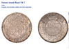 Yemen AH1344//1926 Silver Imadi Riyal Coin Mutawakkilite NGC MS64