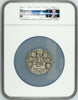 1964 Rare Swiss Silver Shooting Medal Brunen Schwyz R-1095a Oberholzer NGC MS65