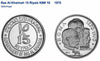 Ras Al-Khaimah UAE 1970 Silver Coin 15 Riyals Rome Centennial NGC PF61 Rare