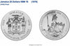 Jamaica 1978 Silver $25 Coronation Elizabeth II 25th Anniversary NGC PF66